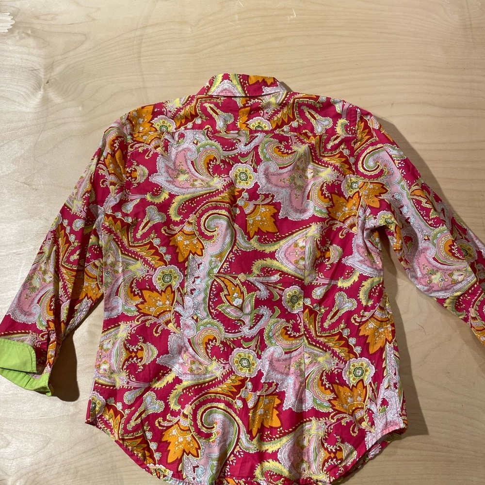 Lauren Ralph Lauren Button Up Shirt P/S (JR) - Picture 12 of 14